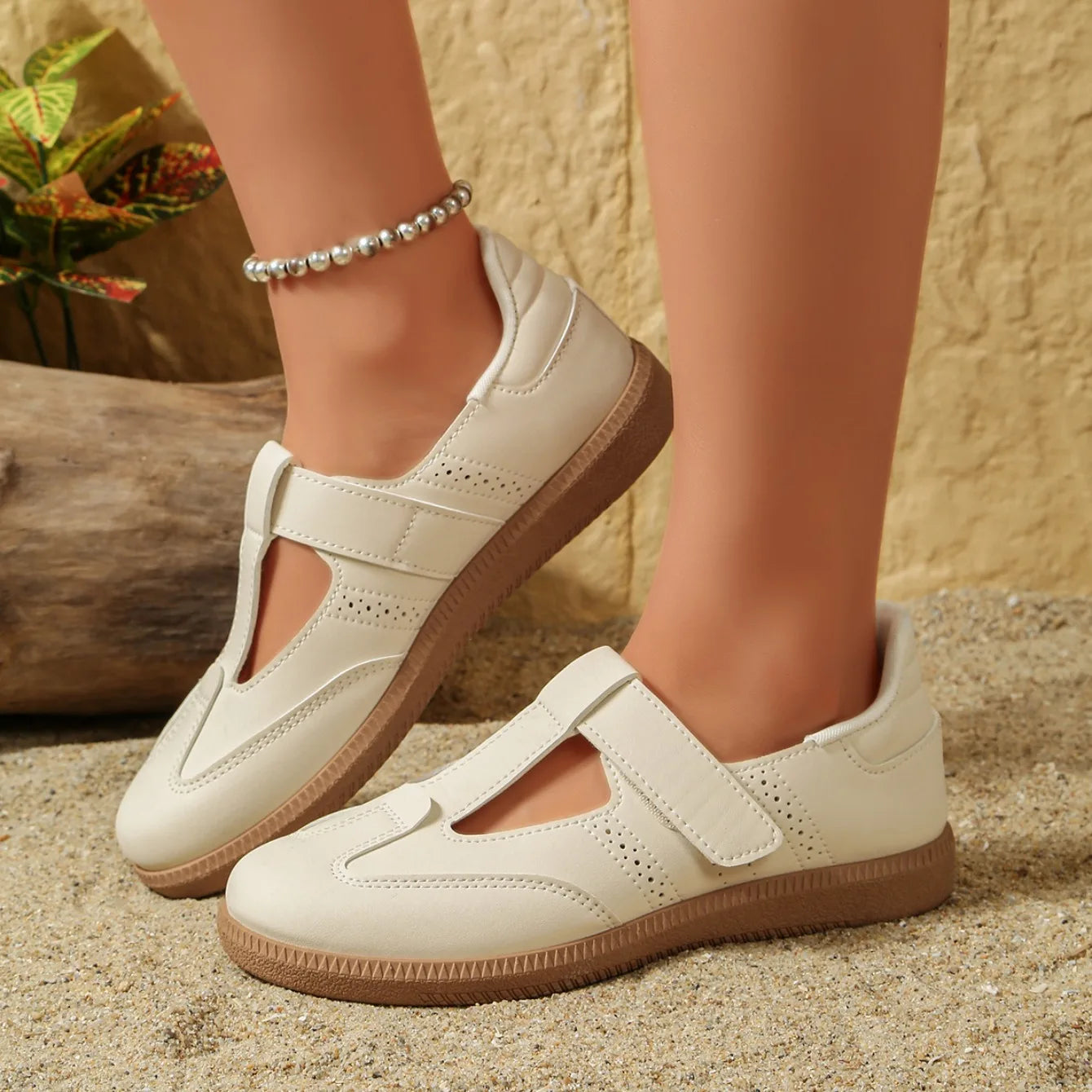 Women's Fashion Sneakers — Soft Sole Casual Loafers for Spring & Autumn
