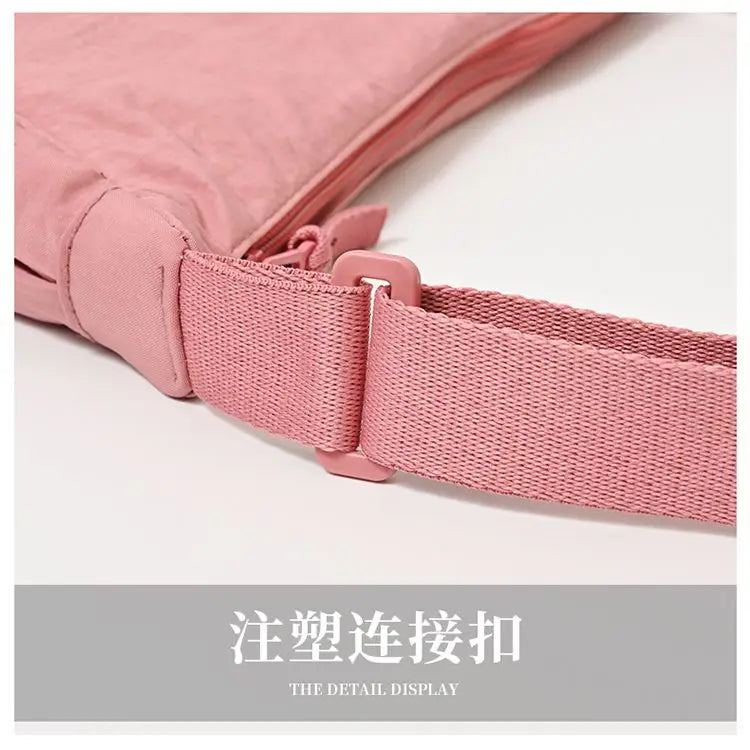 Nylon Hobos Women's Shoulder Dumpling Bag Large Capacity Travel Crossbody Half Moon Bags Outdoor Phone Pouch Handbags Wholesale