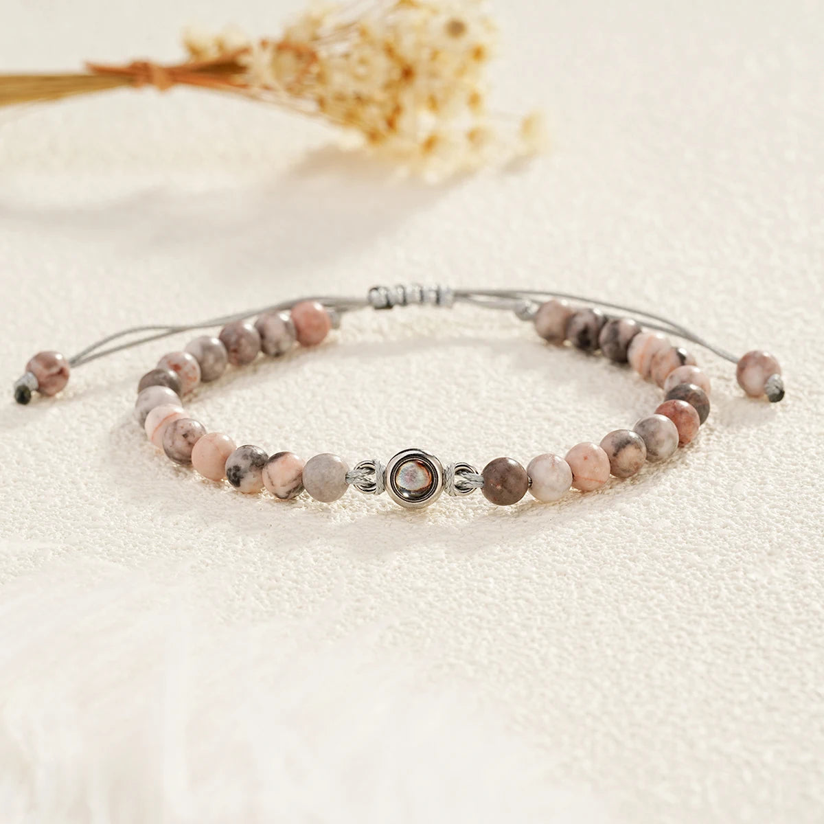 Personalized Photo Projection Bracelet — Custom Memory Jewelry