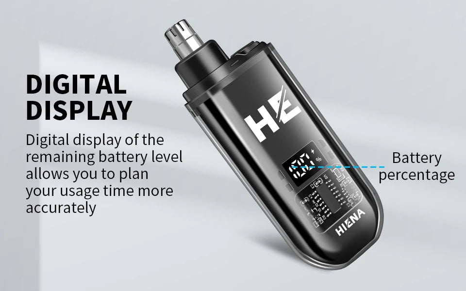 HIENA Electric Hair Trimmer & Grooming Kit — Rechargeable Multi-Purpose Clipper