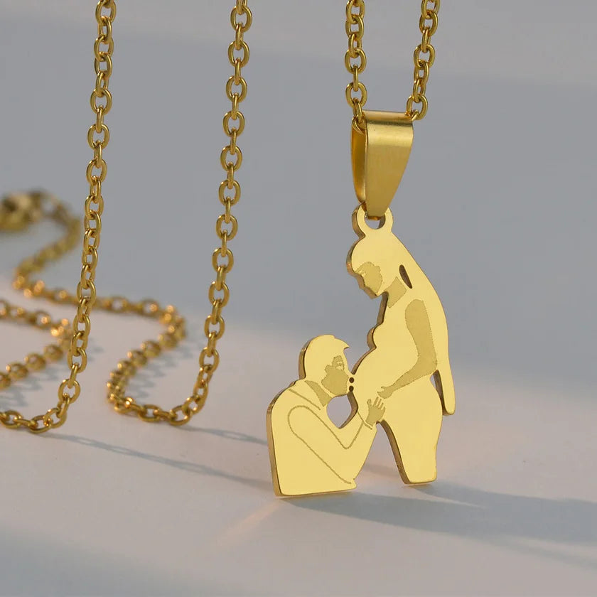 Personalized Mama & Kids Family Necklace