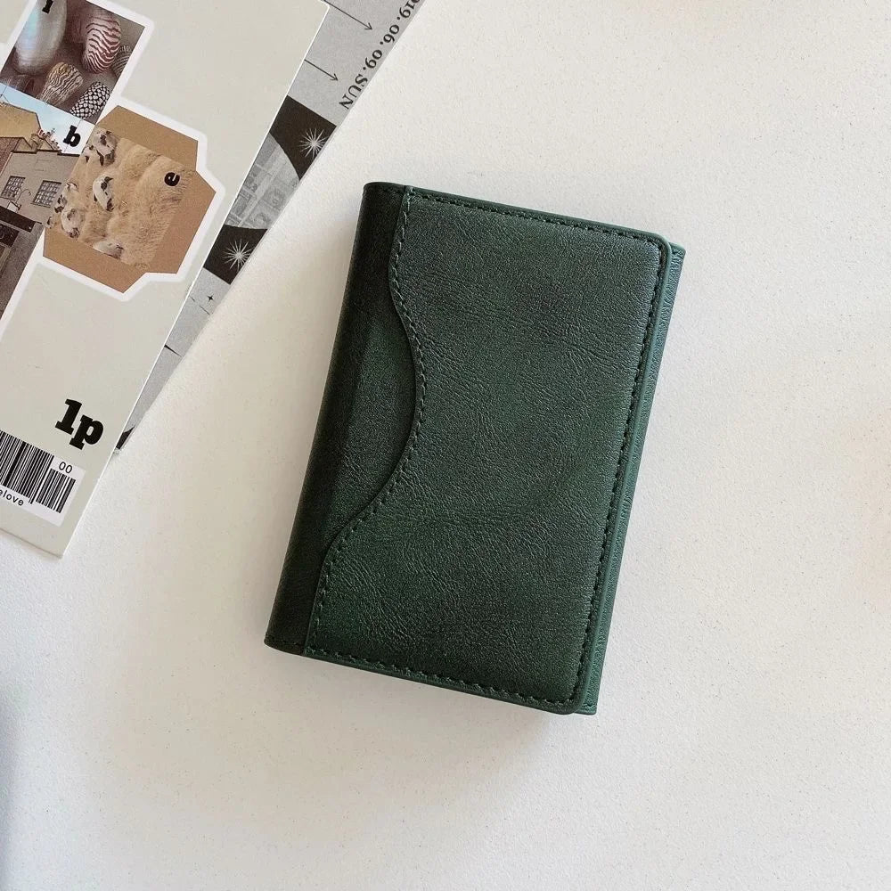 Magnetic Folding Phone Wallet & Stand — PU Leather