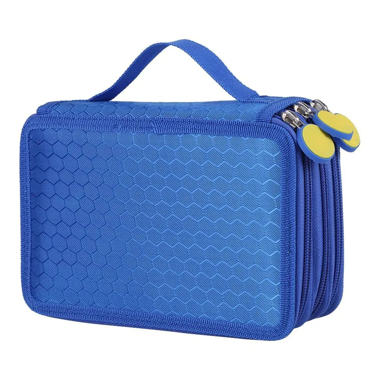 72 Holes Four Layers Pencil Case — Large Capacity Kawaii Pen Storage Bag