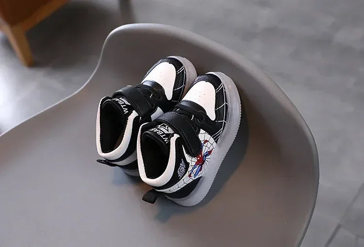 Children's Led Light Shoes Fashion   Boys Sneakers Girls Cartton Casual Shoes Breathable Kids Sport Shoes