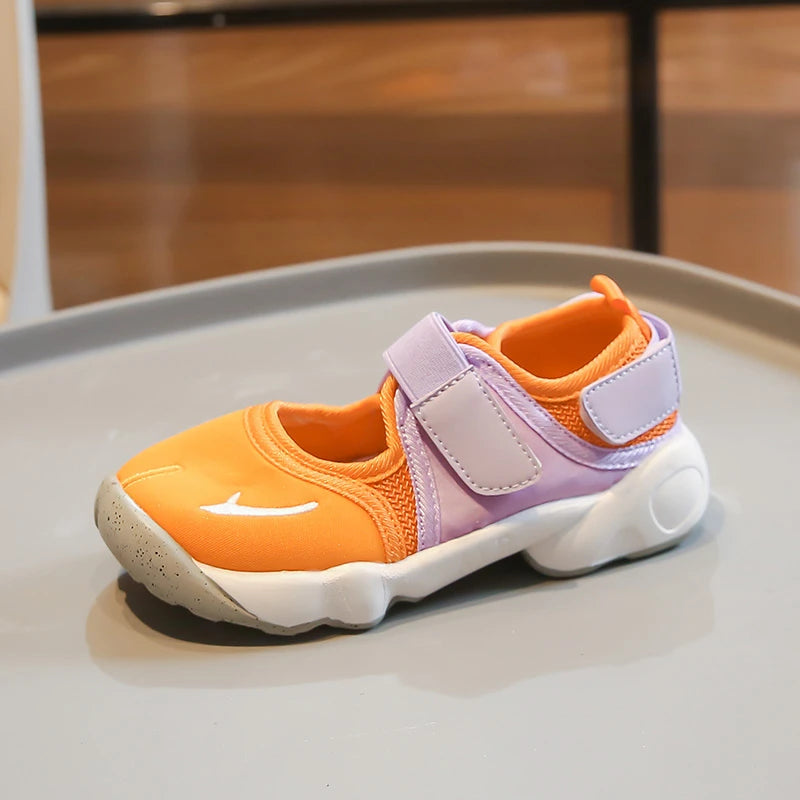 Children's Sneakers Spring Autumn New Girls School Sports Shoes Fashion Versatile Kids Causal Boys Basketball Shoes Soft Bottom