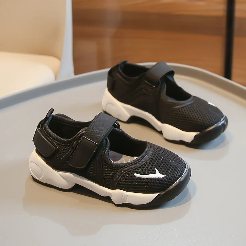 Children's Sneakers Spring Autumn New Girls School Sports Shoes Fashion Versatile Kids Causal Boys Basketball Shoes Soft Bottom