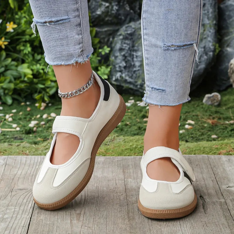 Women's Fashion Sneakers — Soft Sole Casual Loafers for Spring & Autumn