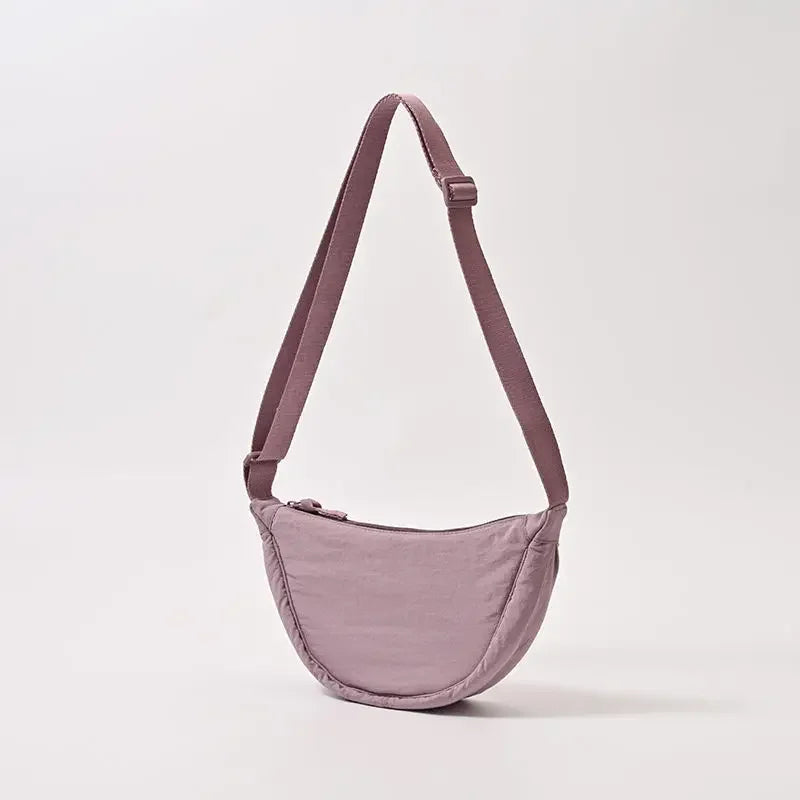 Nylon Hobos Women's Shoulder Dumpling Bag Large Capacity Travel Crossbody Half Moon Bags Outdoor Phone Pouch Handbags Wholesale