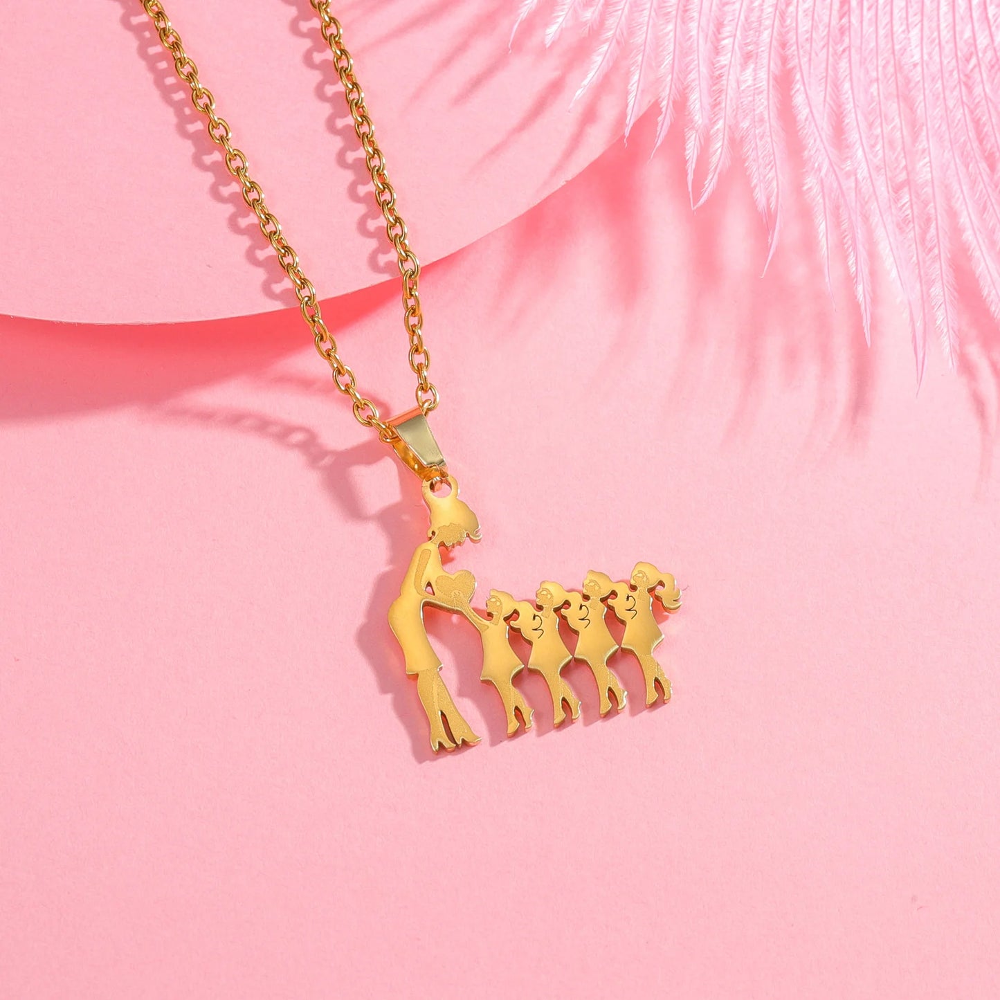 Personalized Mama & Kids Family Necklace