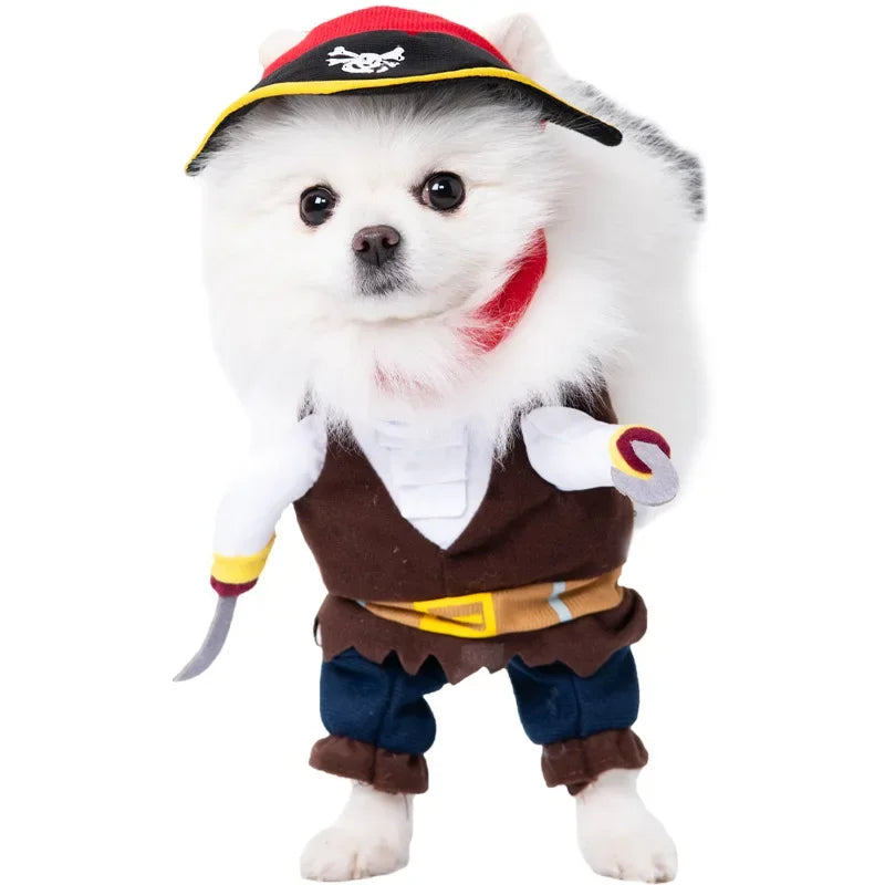 Halloween 3-Piece Dog & Cat Costume Set