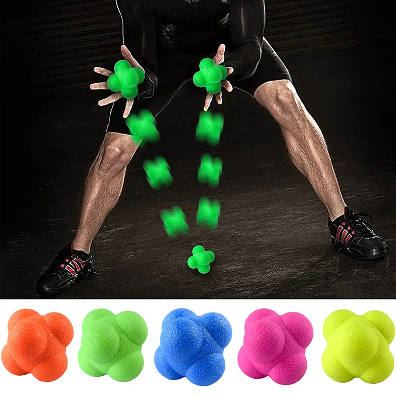 Hexagon Reaction Ball – Agility & Reflex Training Ball
