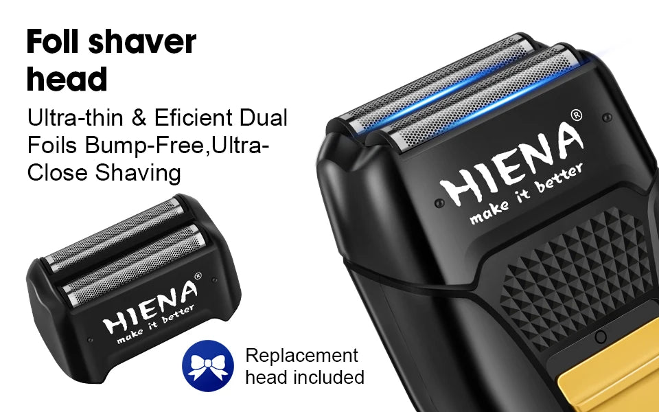 HIENA Electric Hair Trimmer & Grooming Kit — Rechargeable Multi-Purpose Clipper