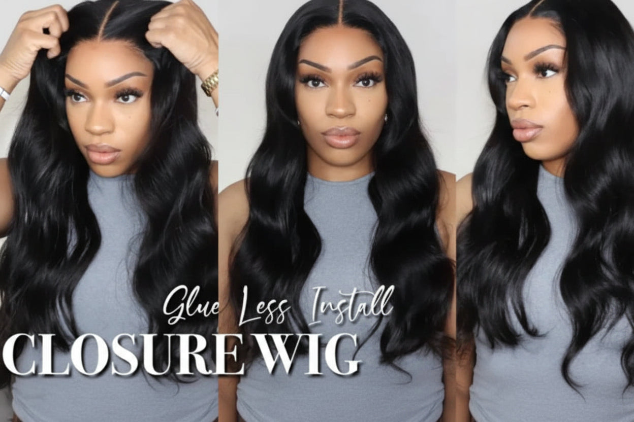 Body Wave Lace Front Human Hair Wig | Pre-Cut Pre-Bleached | 13x4 & 7x5 | 150% Density