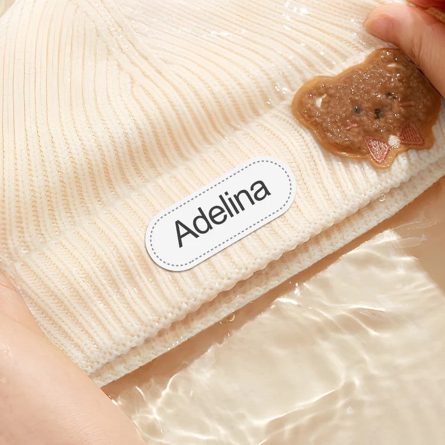 Personalized Iron-On Labels – Machine Washable Name Tags for Clothes