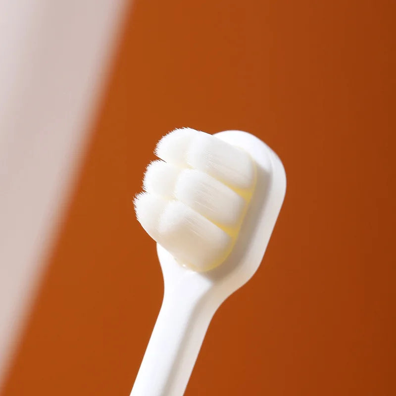 Kids Cartoon Dinosaur Toothbrush — Ultra-Soft Anti-Poke Bristles for Children