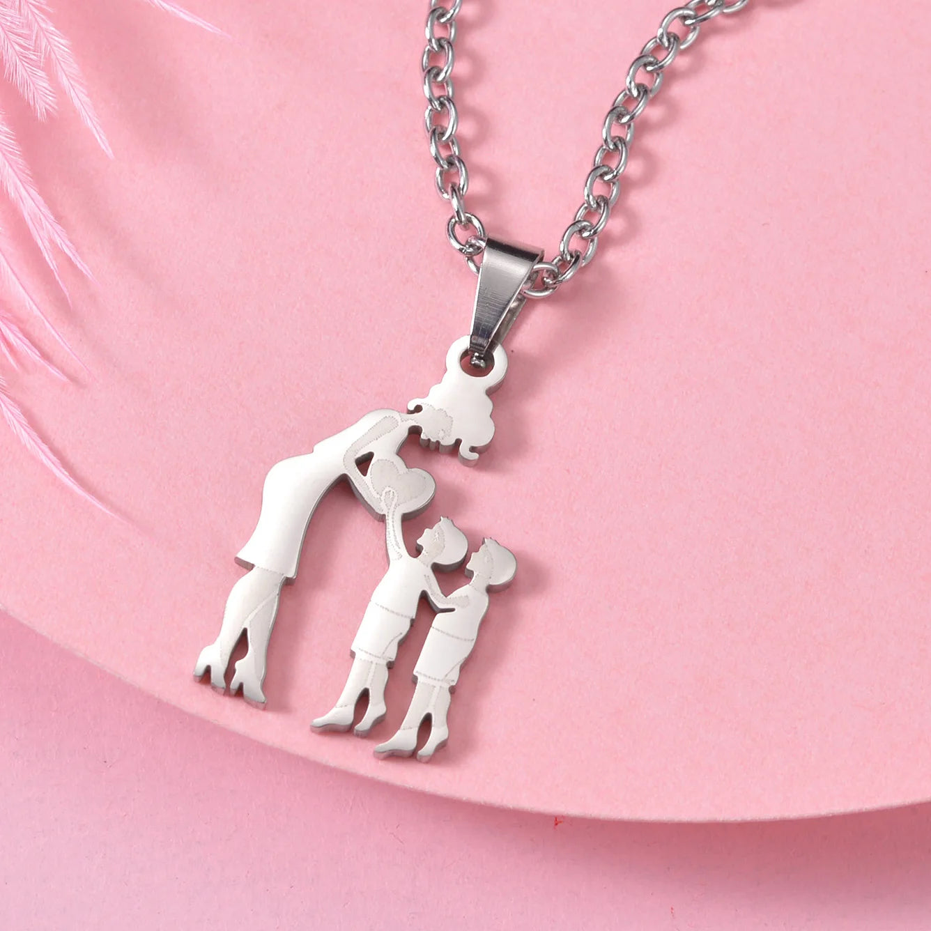 Personalized Mama & Kids Family Necklace