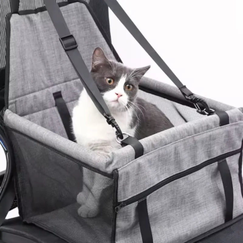 Dog Car Seat Cover & Foldable Pet Hammock