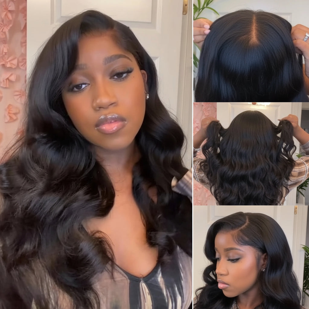 13x4 HD Lace Front Body Wave Wig | Pre-Everything Glueless Human Hair Wig