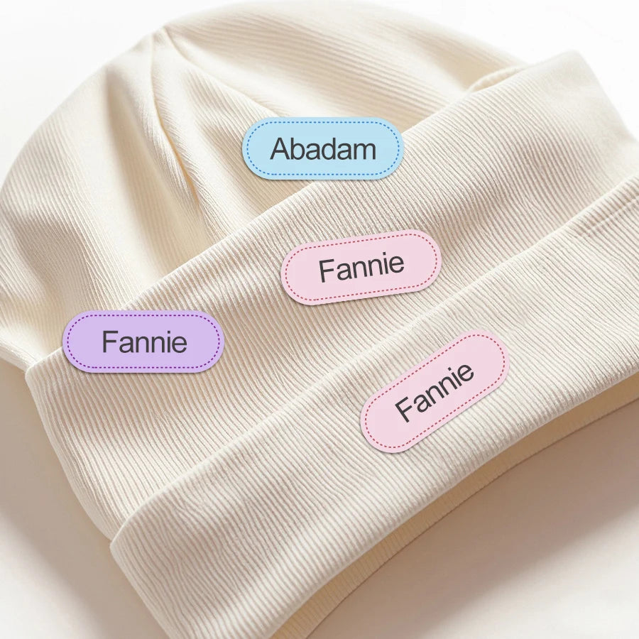 Personalized Iron-On Labels – Machine Washable Name Tags for Clothes