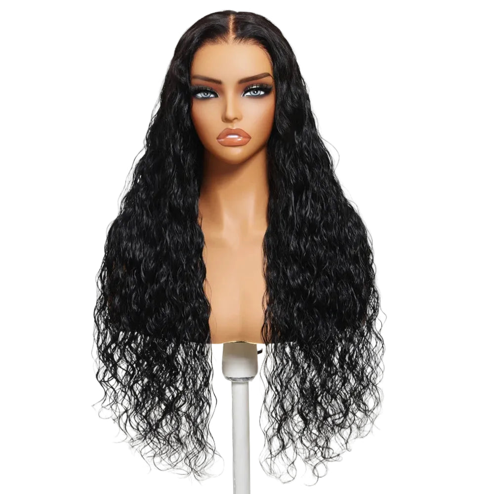 13x4 Bye Bye Slip Lace Frontal Wet & Wavy 2-in-1 Glueless Human Hair Wig