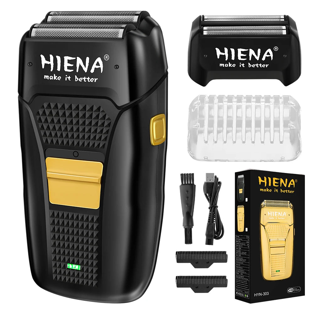 HIENA Electric Hair Trimmer & Grooming Kit — Rechargeable Multi-Purpose Clipper
