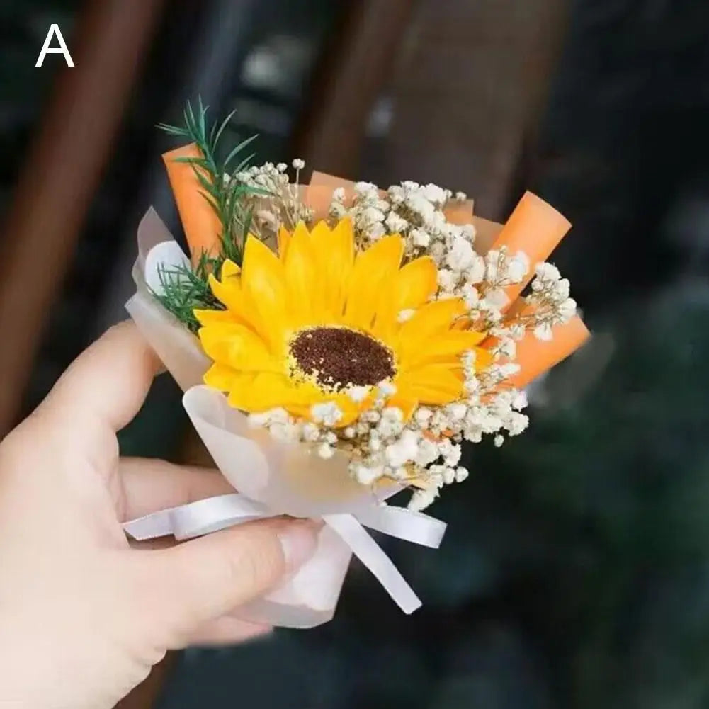 Dried Flower Car Air Vent Clip | Rhinestone Fragrance Diffuser