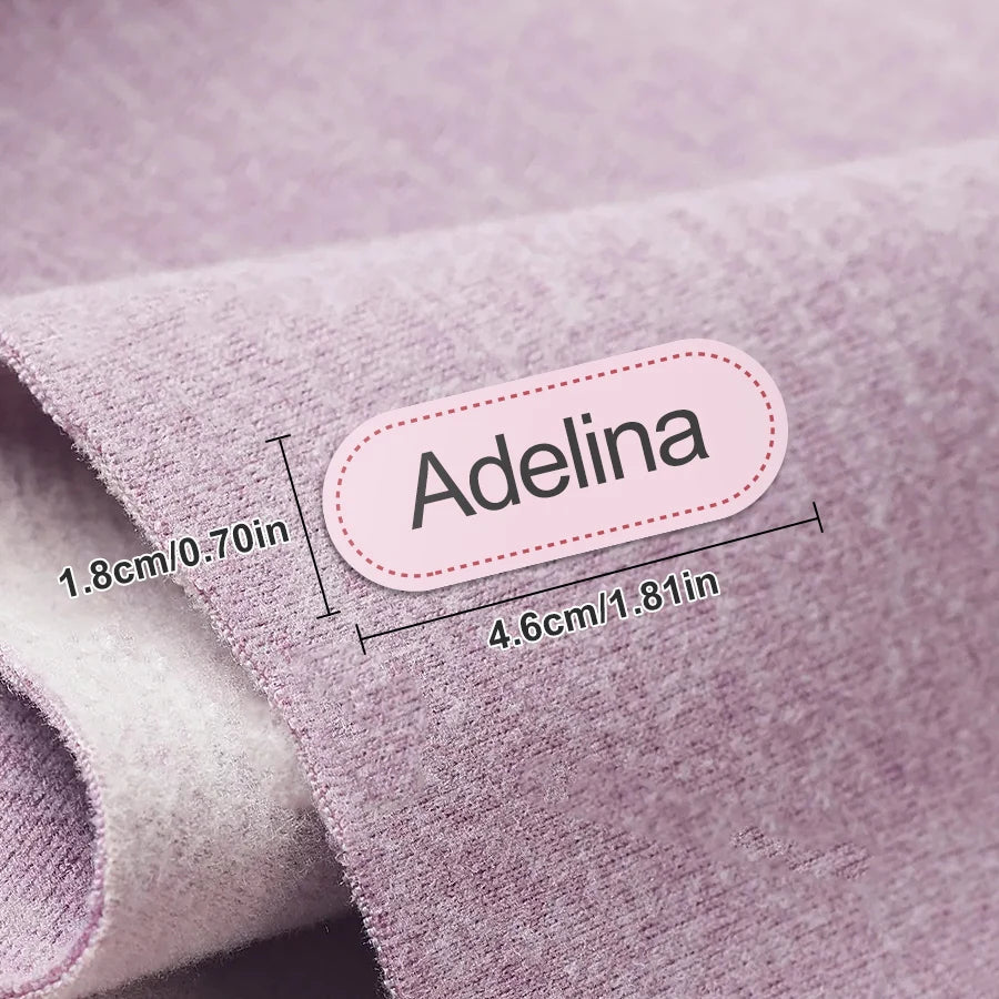 Personalized Iron-On Labels – Machine Washable Name Tags for Clothes