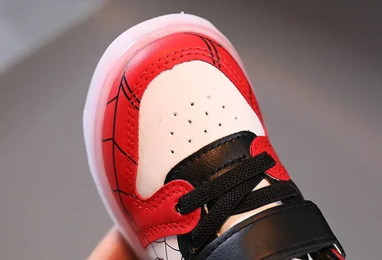 Children's Led Light Shoes Fashion   Boys Sneakers Girls Cartton Casual Shoes Breathable Kids Sport Shoes