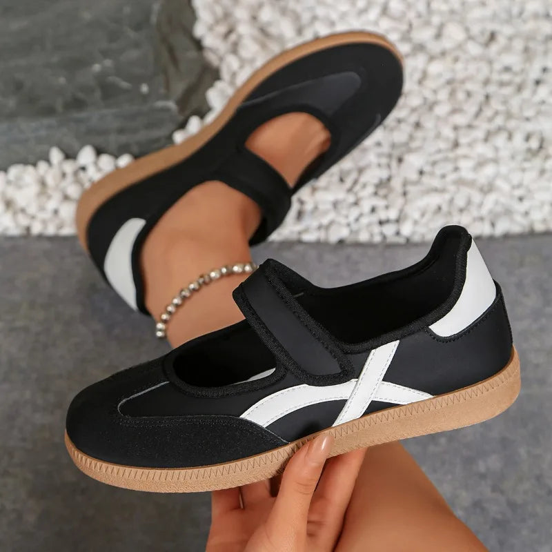 Women's Soft Bottom Comfort Loafers — Trendy Casual Sneakers for Spring & Autumn