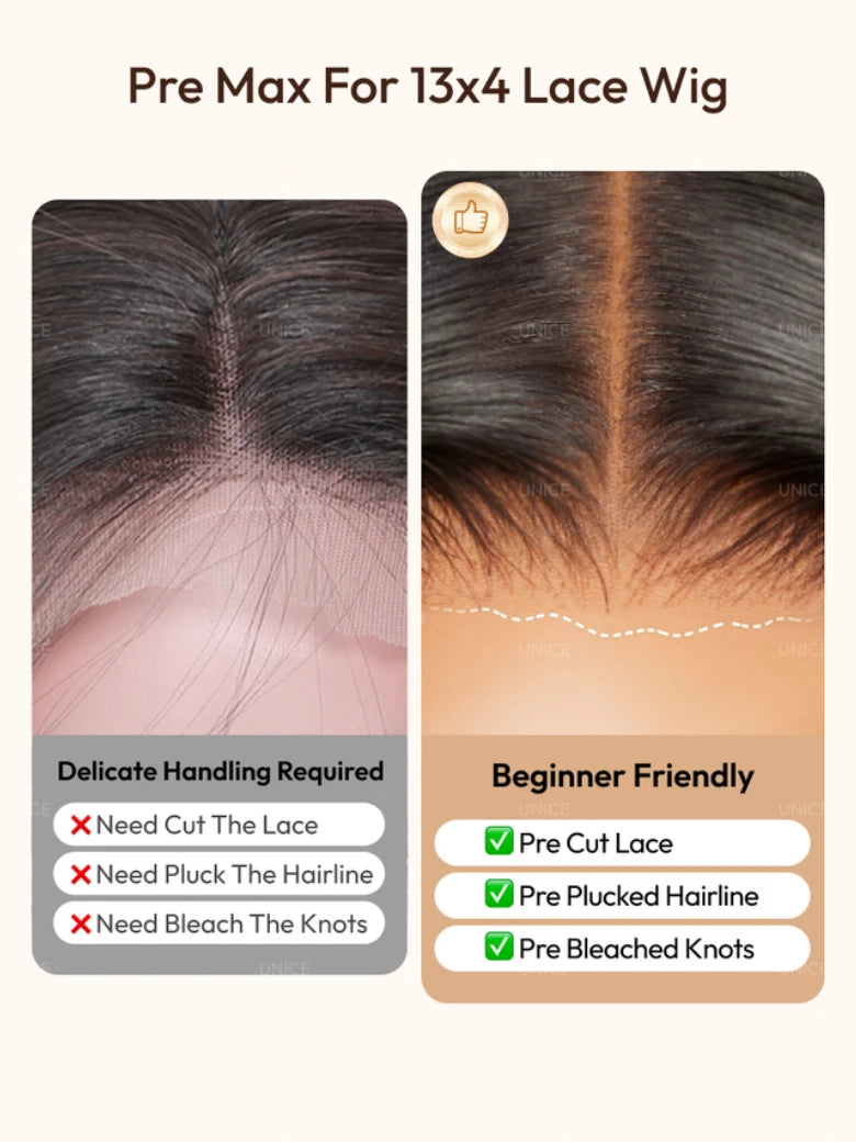 13x4 HD Lace Front Body Wave Wig | Pre-Everything Glueless Human Hair Wig