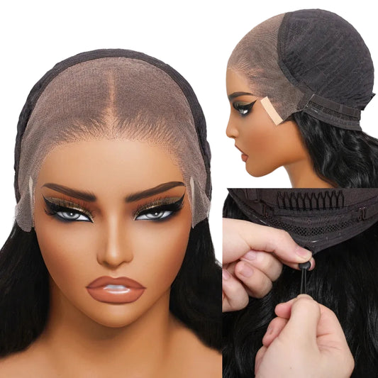 13x4 Pre-Everything Straight Wig With Drawstring Glueless Ready To Wear