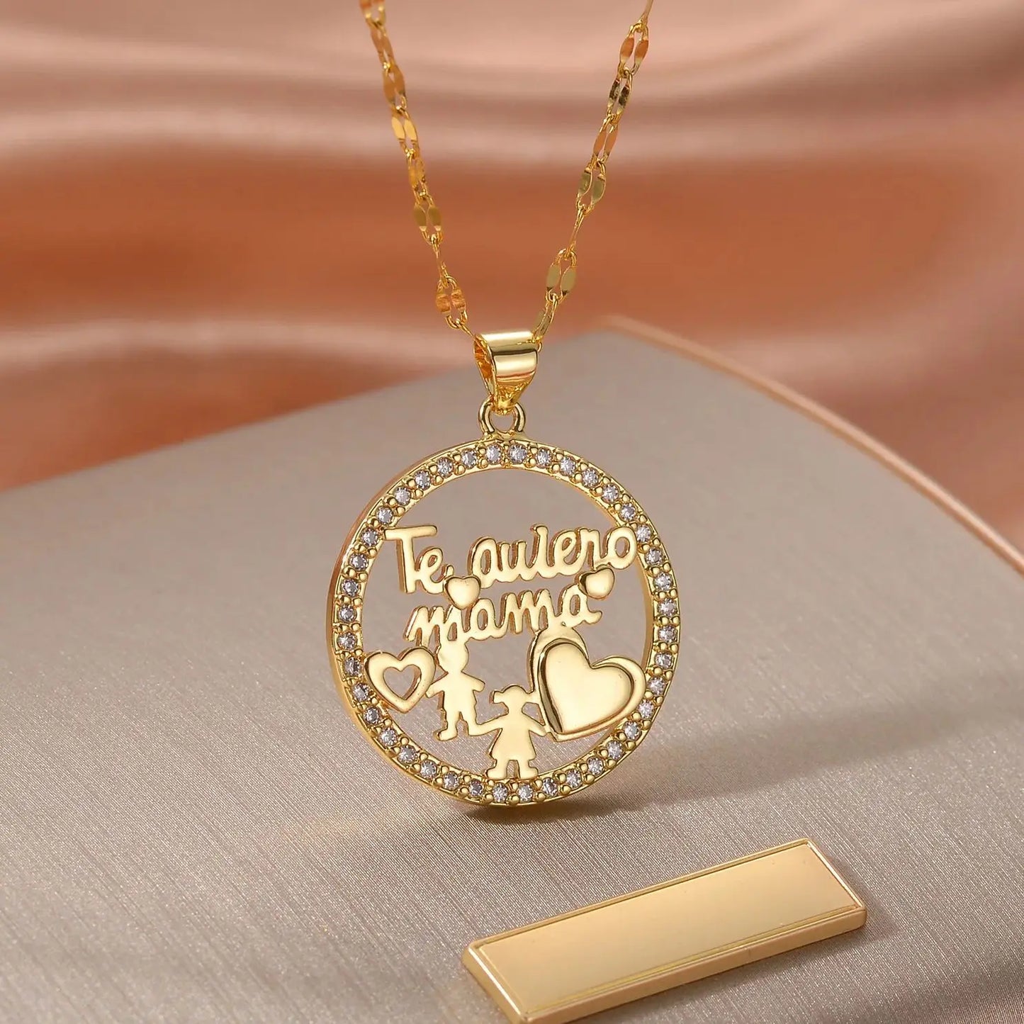 Personalized Mama & Kids Family Necklace