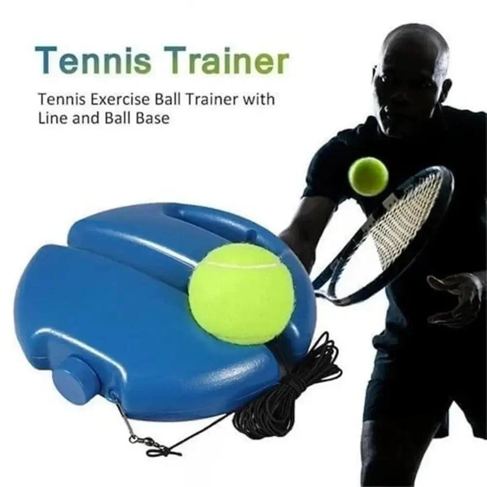 Professional Tennis Trainer with Elastic Rope & Rebound Base