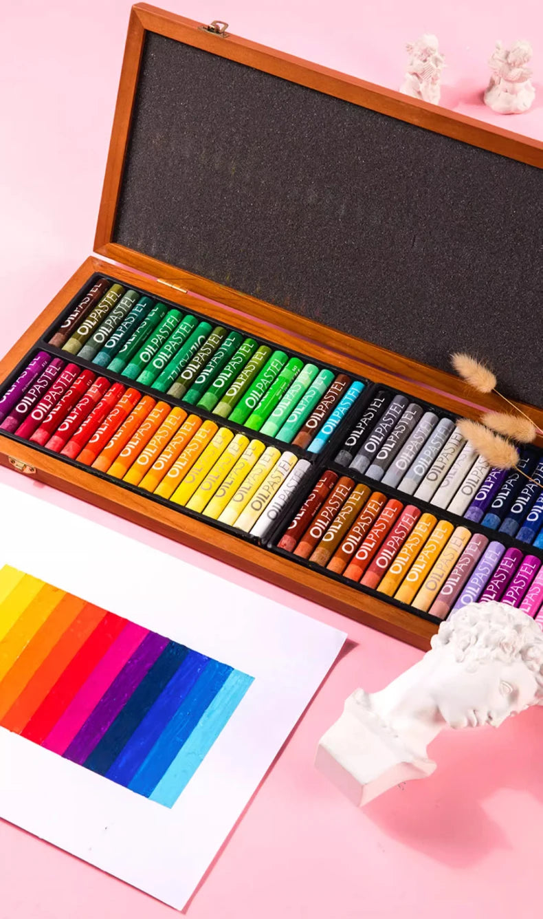 Personalized Oil Pastel Set — 12, 25 & 50 Colors