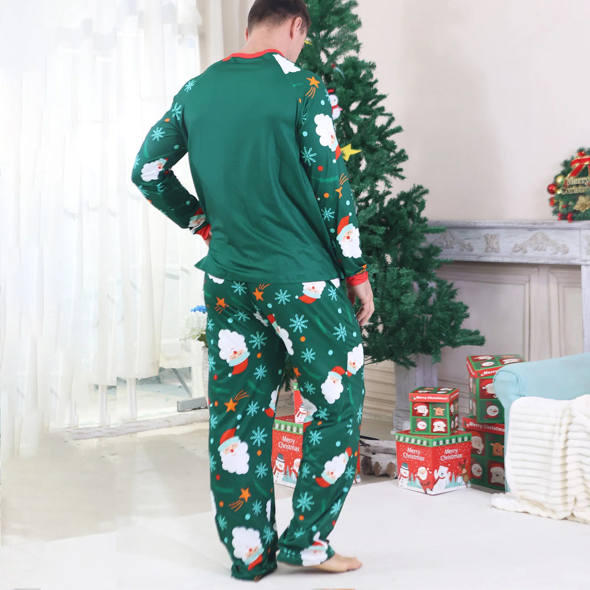Santa Claus Family Matching Pajama Set
