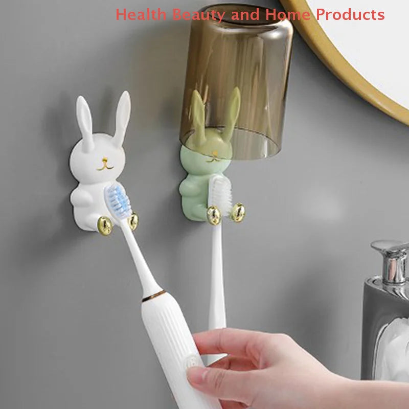 Cute Rabbit Wall Hook — Punch-Free Strong Adhesive Multifunctional Hanger