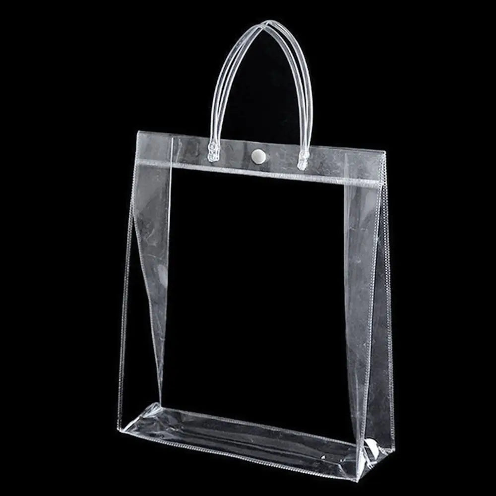 Clear PVC Candy Handbag — Transparent Jelly Tote Bag