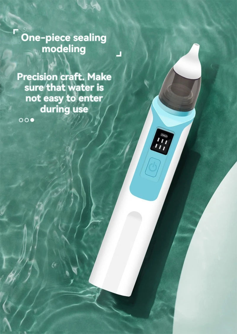 Baby Electric Nasal Aspirator — Rechargeable Newborn Nose Cleaner
