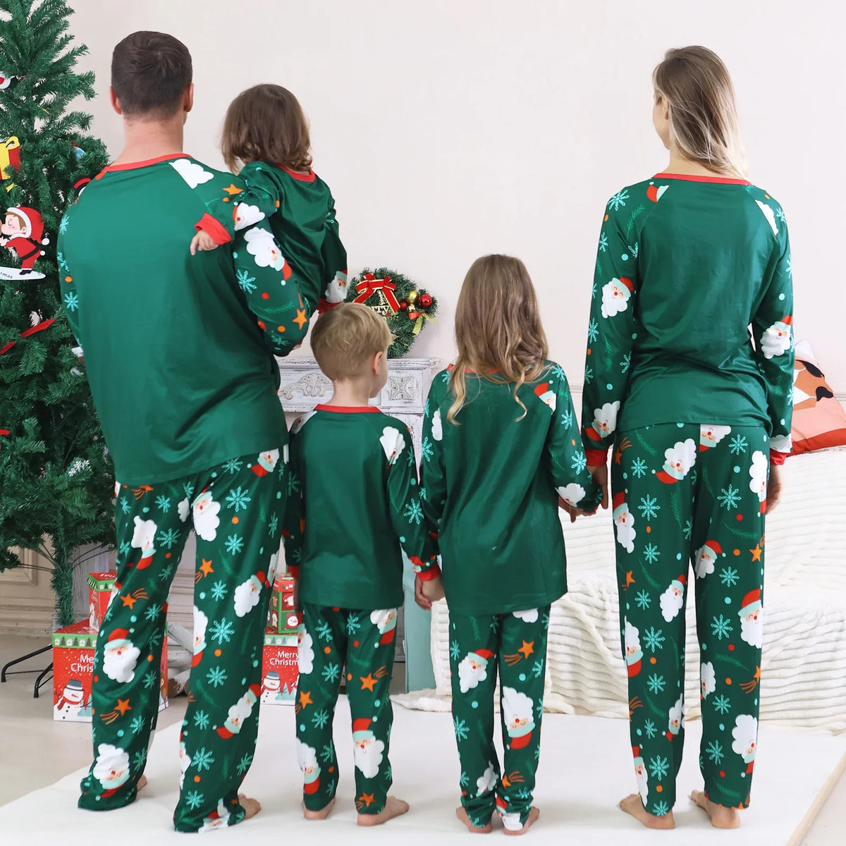 Santa Claus Family Matching Pajama Set