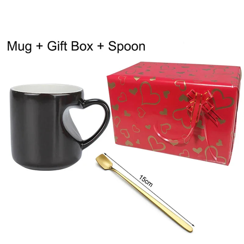 Personalized Magic Color-Changing Mug — Custom Photo, Logo & Text