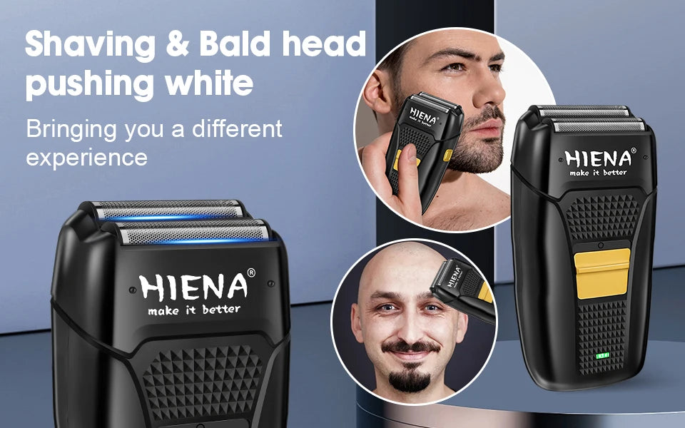 HIENA Electric Hair Trimmer & Grooming Kit — Rechargeable Multi-Purpose Clipper