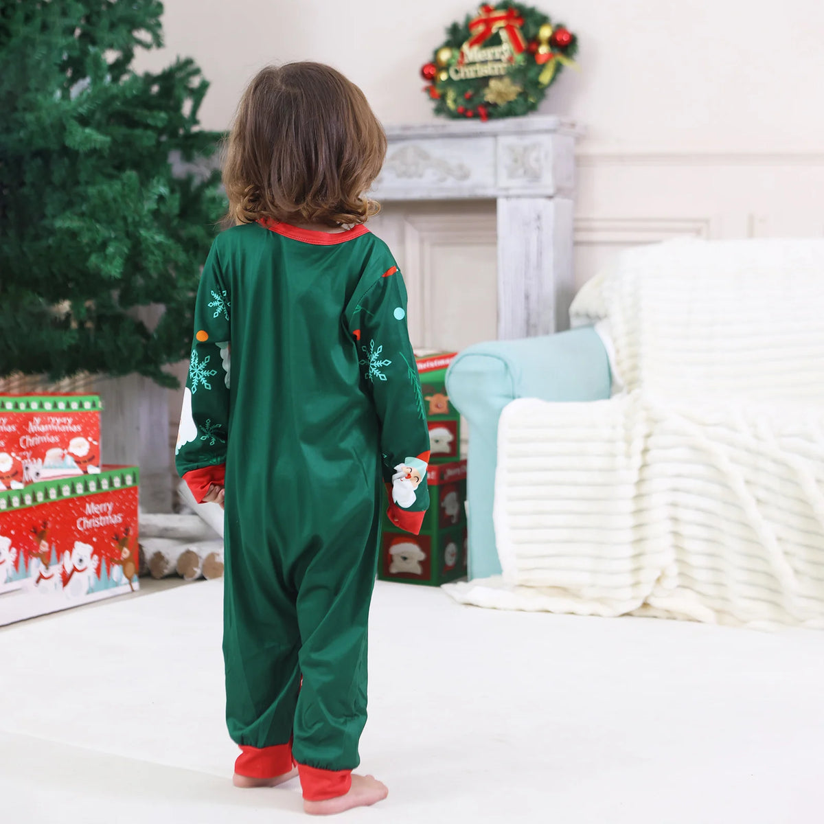 Santa Claus Family Matching Pajama Set