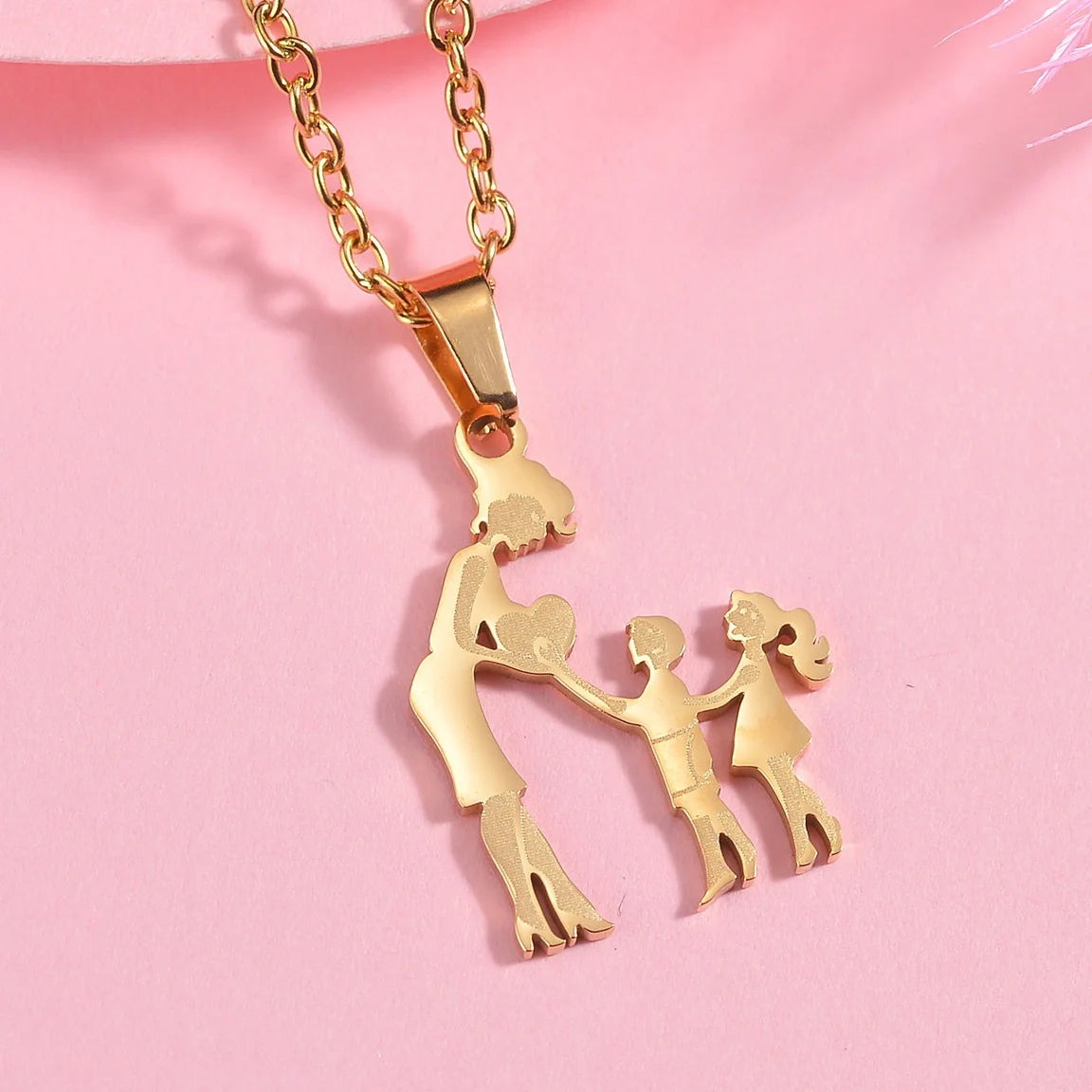 Personalized Mama & Kids Family Necklace