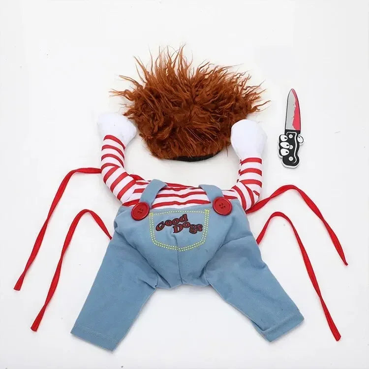 Halloween 3-Piece Dog & Cat Costume Set