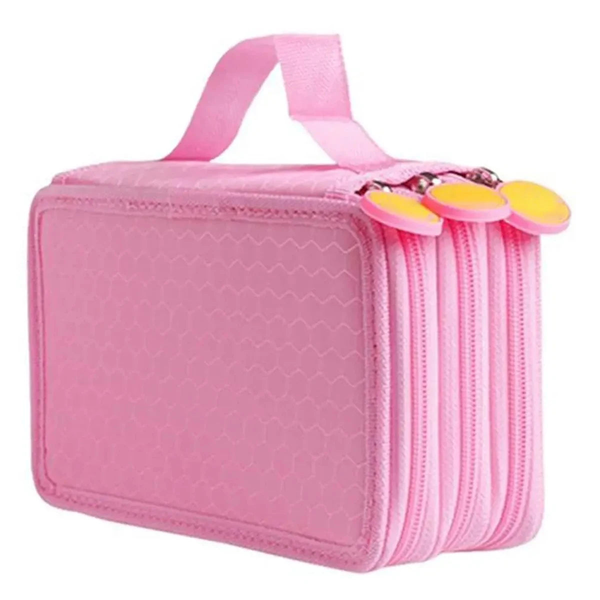 72 Holes Four Layers Pencil Case — Large Capacity Kawaii Pen Storage Bag