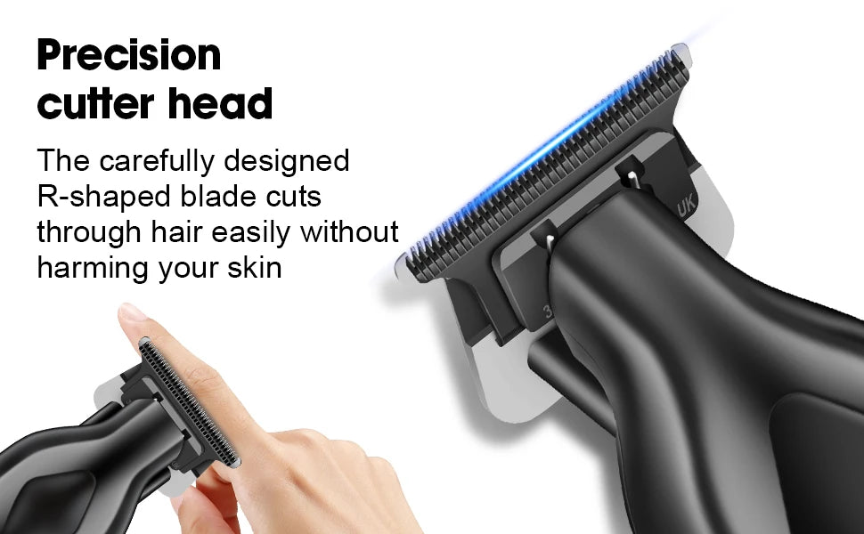 HIENA Electric Hair Trimmer & Grooming Kit — Rechargeable Multi-Purpose Clipper
