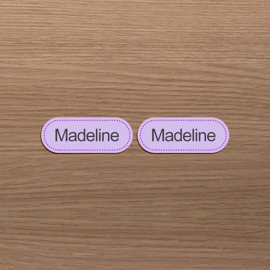 Personalized Iron-On Labels – Machine Washable Name Tags for Clothes