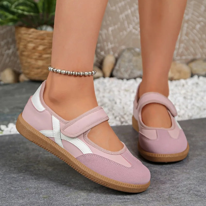 Women's Soft Bottom Comfort Loafers — Trendy Casual Sneakers for Spring & Autumn