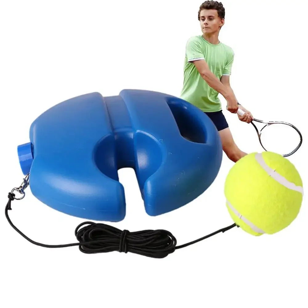 Professional Tennis Trainer with Elastic Rope & Rebound Base