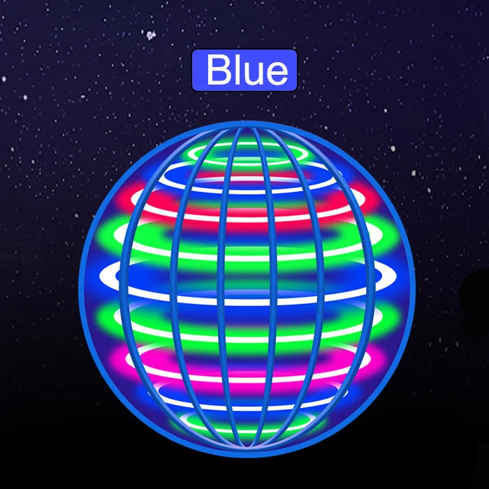 Flying Spinner Ball Toy — LED Hover Boomerang with Remote Control